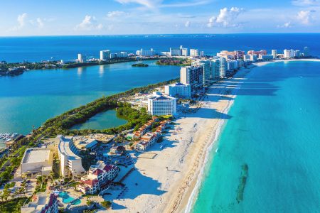 cancun banner y boton