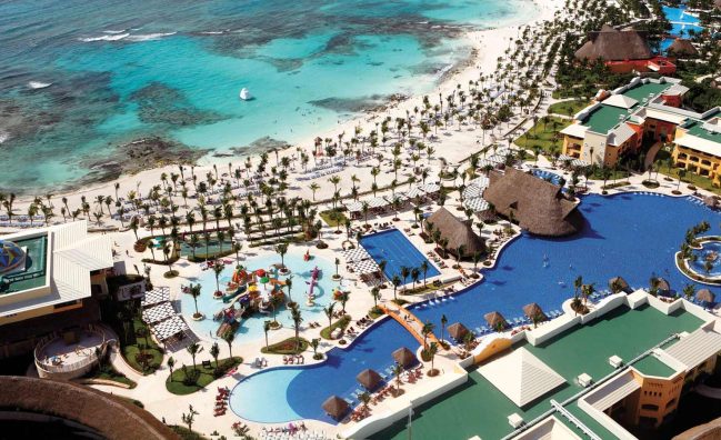 riviera maya banner y boton